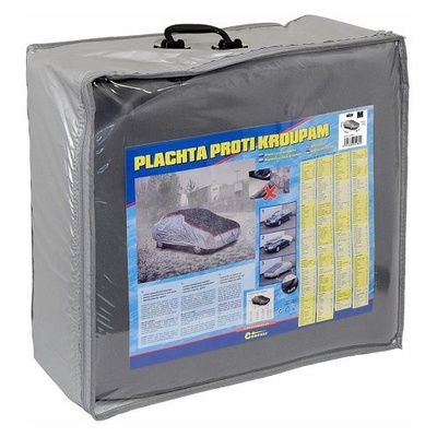 Ochranná plachta na auto proti kroupám M 430×165×119cm COMPASS