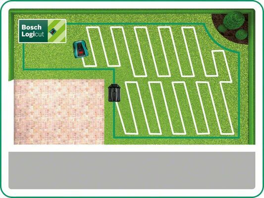 Robotická sekačka na trávu Bosch Indego 350 Connect, 06008B0100