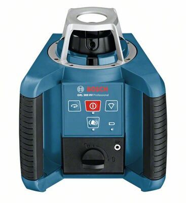 Rotační laser Bosch GRL 300 HV + přijímač, měřící lať Professional, 061599403Y