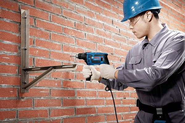 Vrtačka příklepová Bosch GSB 16 RE Professional, kufr, 060114E600