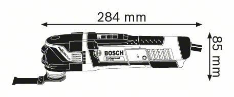 Multifunkční nářadí Bosch GOP 40-30 Professional, 16ks příslušenství, L-BOXX, 0601231001