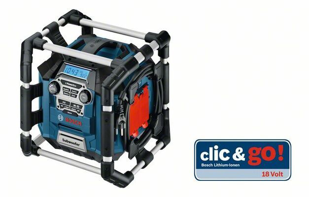 Aku rádio Bosch GML 20 Professional - bez baterie, 0601429700