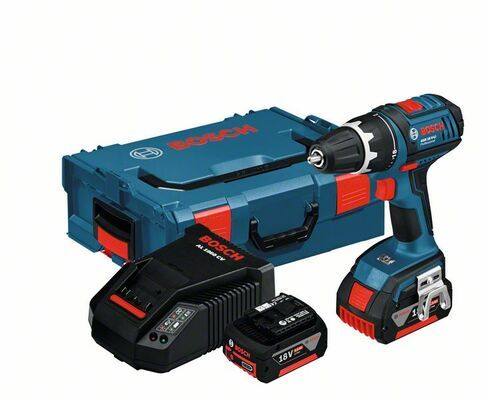 Vrtací šroubovák aku, BOSCH GSR 18 V-LI Professional, 060186610H
