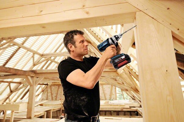Kombinovaný šroubovák aku, BOSCH GSB 36 VE-2-LI Professional - předváděcí kus