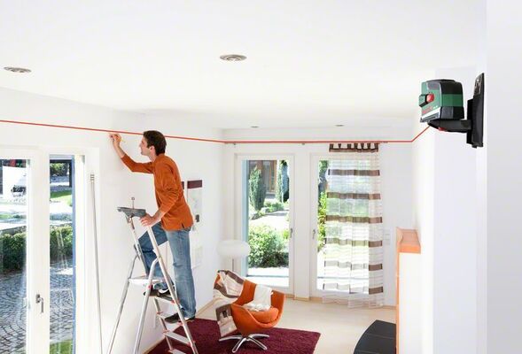 Samonivelační křížový laser Bosch PCL 20 + ochranné pouzdro, 0603008220