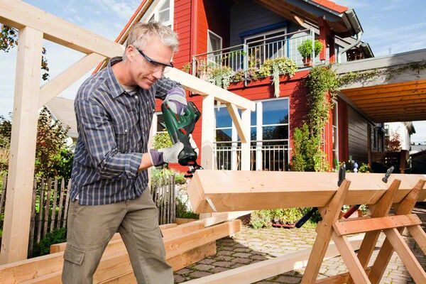 Aku pila ocaska Bosch PSA 18 LI - 1x aku 2,5Ah, čip SYNEON, 18V, 06033B2302