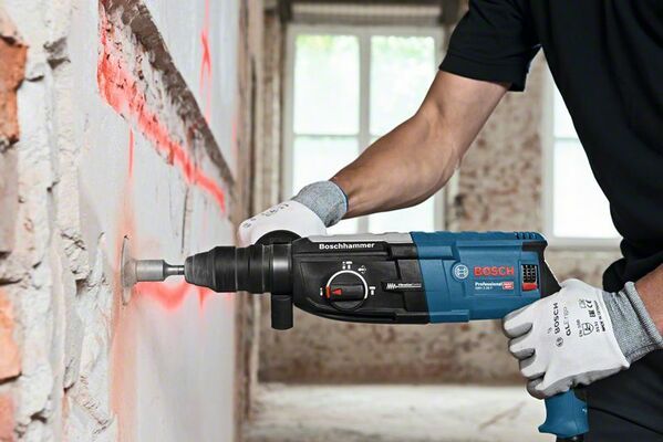 Vrtací kladivo Bosch GBH 2-28 F Professional, SDS-plus, L-BOXX, odsávání, 0611267603