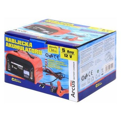 Nabíječka 5Amp 12V TÜV/GS ARCUS COMPASS