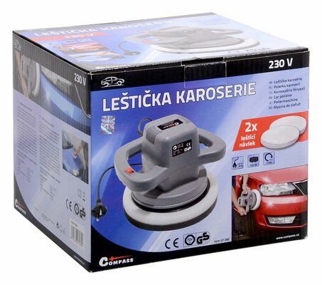 Leštička karoserie automobilu 220V 120W 240mm 3100 ot. COMPASS
