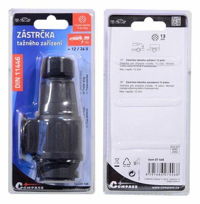 Zástrčka tažného zařízení 13 pólů COMPASS