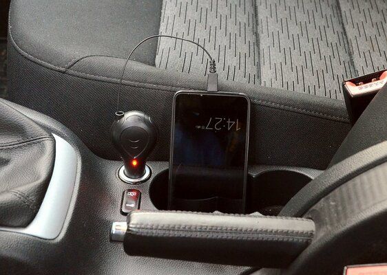 Nabíječka telefonu 12/24V MICRO USB navíjecí COMPASS