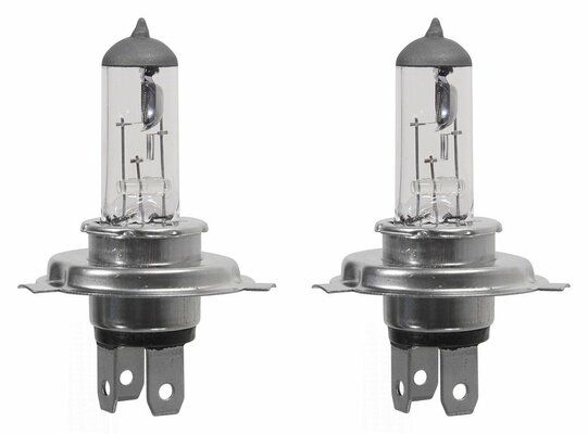 Žárovka 12V H4 60/55W P43t blister 2ks COMPASS