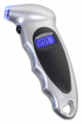 Měřič tlaku pneumatik digitální SILVER COMPASS