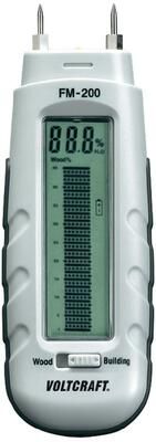 Měřič vlhkosti dřeva a stavebních materiálů FM-200, 3 roky záruka VOLTCRAFT