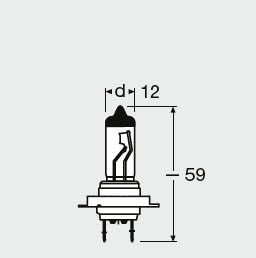 Žárovka OSRAM H7 12V 55 W PX26d, 64210NBL-HCB