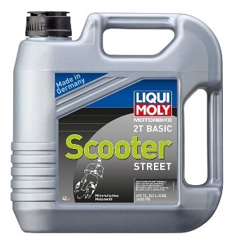 Motocyklový olej Liqui Moly Motorbike 2T Basic Scooter 4L