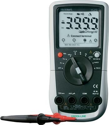Digitální multimetr Voltcraft VC-270 Green Line, 3 roky záruka
