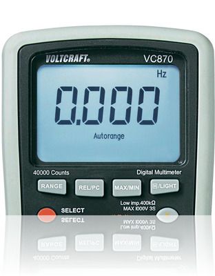 Digitální multimetr Voltcraft VC-870, kalibrovaný