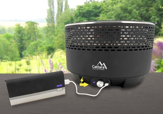 Gril stolní KEG na dřevěné uhlí CATTARA
