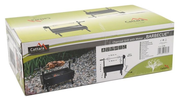 Gril BARBECUE 60cm s motorem 230V CATTARA