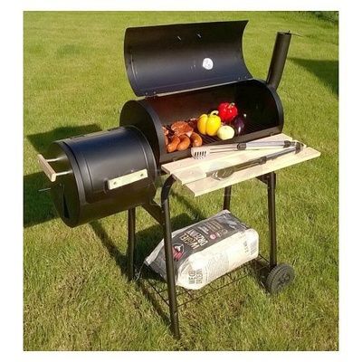 Gril SMOKER na dřevěné uhlí (99513) COMPASS
