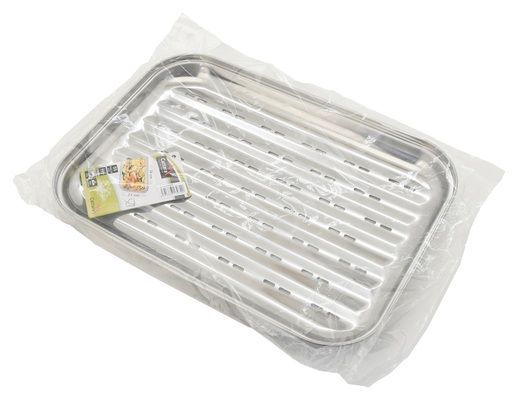 Grilovací tácek nerez 34 x 24 cm CATTARA