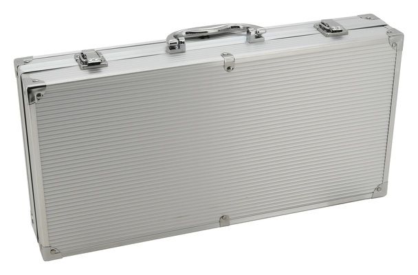 Grilovací nářadí GREY LINE sada 11ks ALU kufřík CATTARA