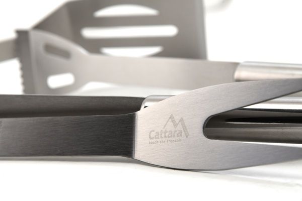Grilovací nářadí BBQ sada 3ks blister CATTARA