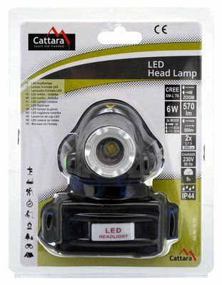Čelovka LED 570lm ZOOM CATTARA