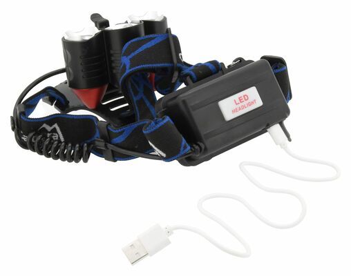 Čelovka LED 400lm (1x XM-L+2x XP-E) CATTARA