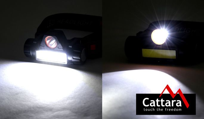 Čelovka 120lm nabíjecí CATTARA