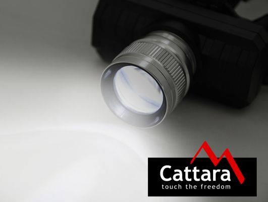 Čelovka SCORPION 90lm XPE ZOOM nabíjecí CATTARA