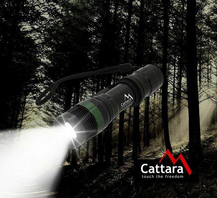 Svítilna kapesní LED 150lm ZOOM 3 funkce CATTARA