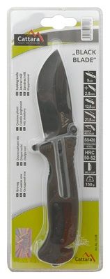 Nůž zavírací BLACK BLADE s pojistkou 21,7cm CATTARA
