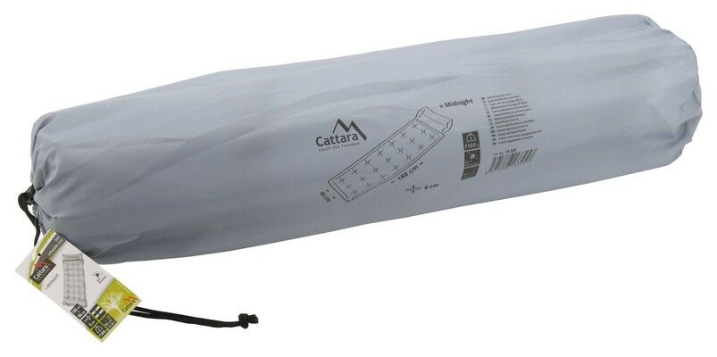 Karimatka samonafukovací MIDNIGHT 180x66x6cm s polštářem CATTARA