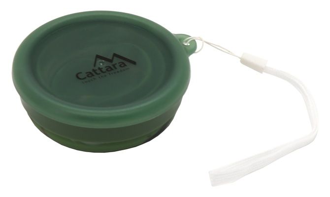 Silikonový skládací kelímek ARMY 200ml CATTARA