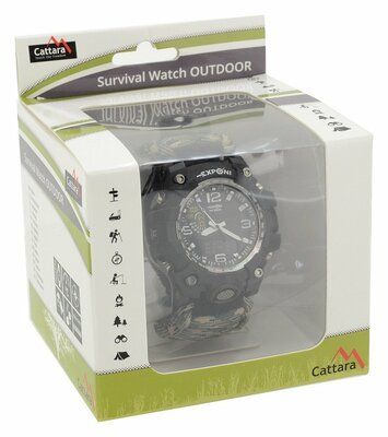 Hodinky OUTDOOR s teploměrem WATERPROOF CATTARA