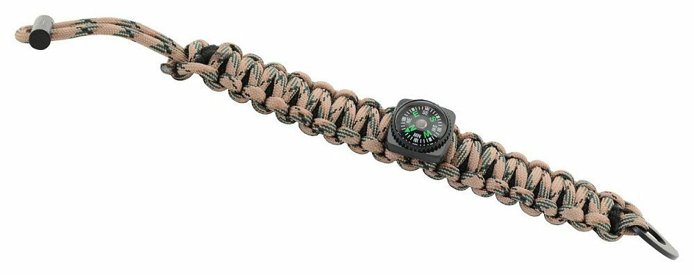 Náramek OUTDOOR s kompasem a doplňky CATTARA