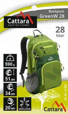 Batoh 28l GreenW CATTARA
