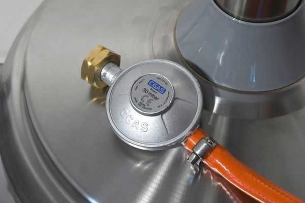 Plynový zářič SILVER s regulátorem CATTARA