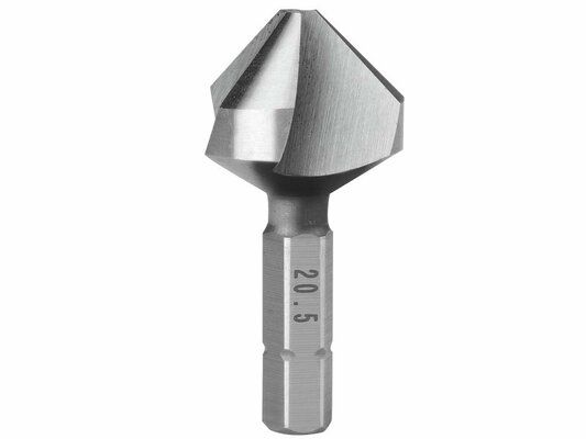 Záhlubníky kuželové 90°, sada 6ks, O 6,3-8,3-10,4-12,4-16,5-20,5mm EXTOL-CRAFT