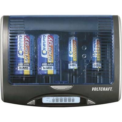 Univerzální nabíječka P-600 LCD, s USB VOLTCRAFT
