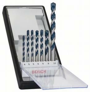 7dílná sada vrtáků do betonu Robust Line CYL-5 - 4; 5; 5; 6; 6; 8; 10 mm - 3165140690577 BOSCH