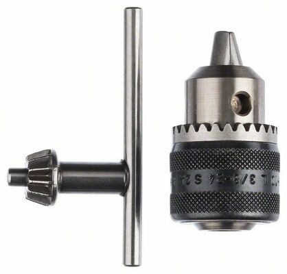 Sklíčidlo s ozubeným věncem do 10 mm 1 – 10 mm, 3/8" - 24 - 3165140002608 BOSCH
