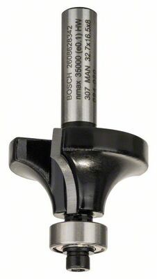 Zaoblovací fréza - 8 mm, R1 10 mm, L 16,5 mm, G 57 mm - 3165140358033 BOSCH