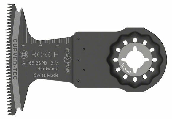 Ponorný pilový list BIM AII 65 BSPB Hard Wood - 40 x 65 mm - 3165140714150 BOSCH