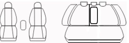 Autopotahy Toyota Corolla X, sedan, od r. 2006-2013, Dynamic žakar tmavý SIXTOL