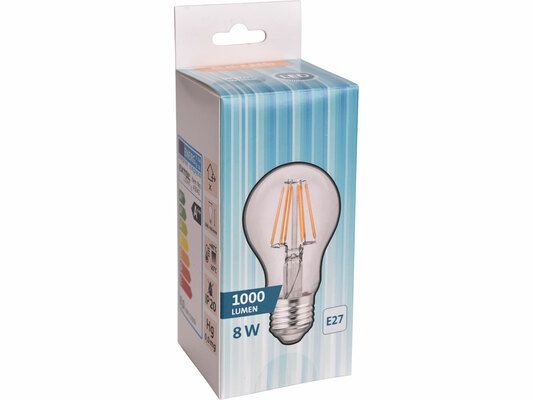 Žárovka LED 360°, 1000lm, 8W, E27, teplá bílá EXTOL-LIGHT