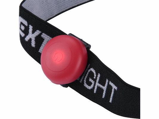 Čelovka 250lm+250lm, 250lm Seoul LED, 250lm COB LED, červené/zelené světlo pro noční viděn EXTOL-LIGHT