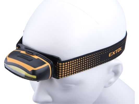 Čelovka širokoúhlá 300lm, 5W COB LED EXTOL-LIGHT